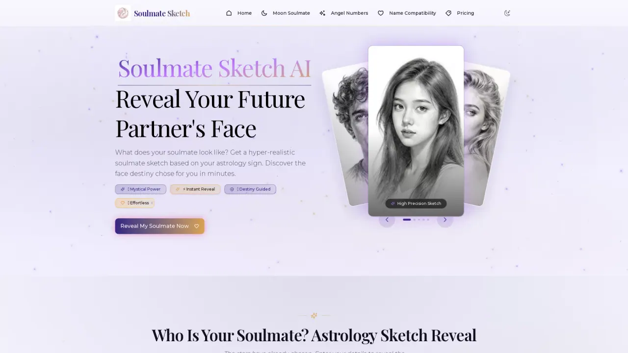 SoulmateSketchAI screenshot