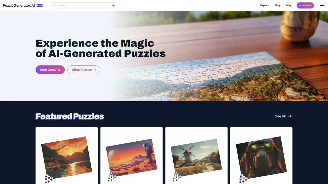 PuzzleGeneratorAI screenshot