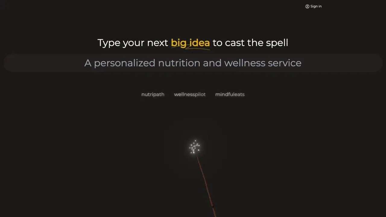 Namewizard screenshot