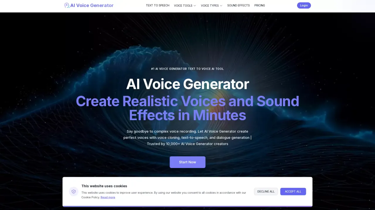 AIVoiceGen screenshot