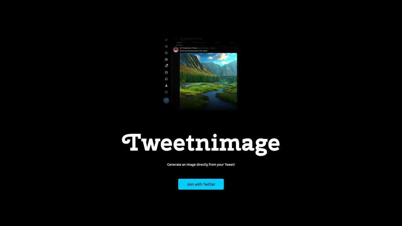 Tweetnimage screenshot
