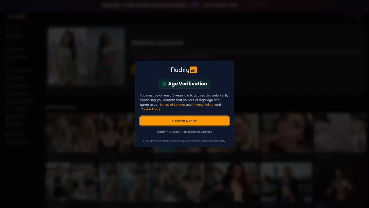 Nudify AI screenshot
