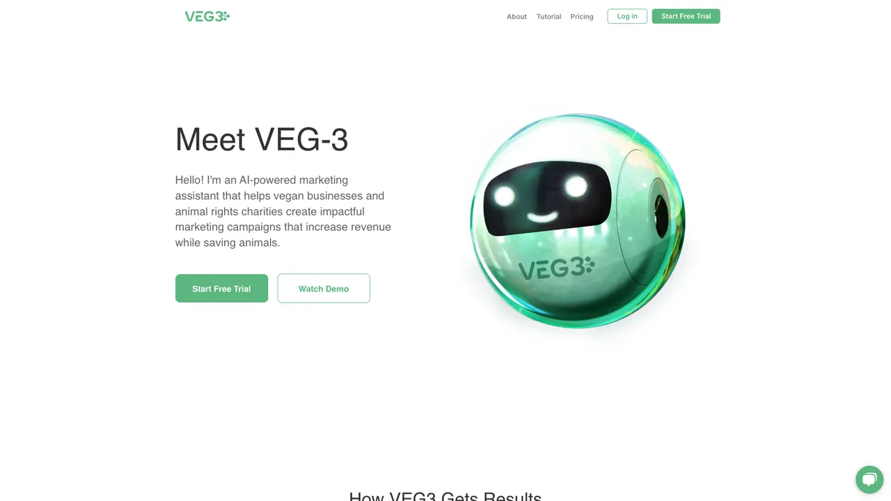 Veg3 screenshot