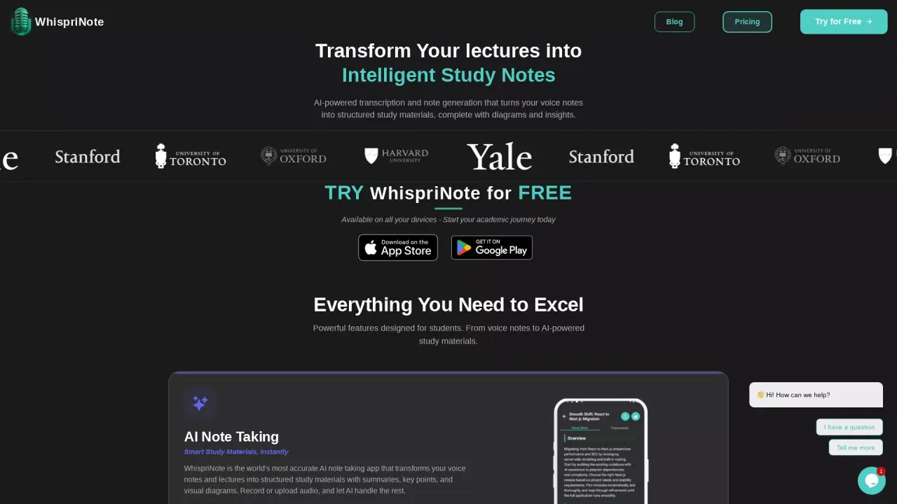 WhispriNote screenshot