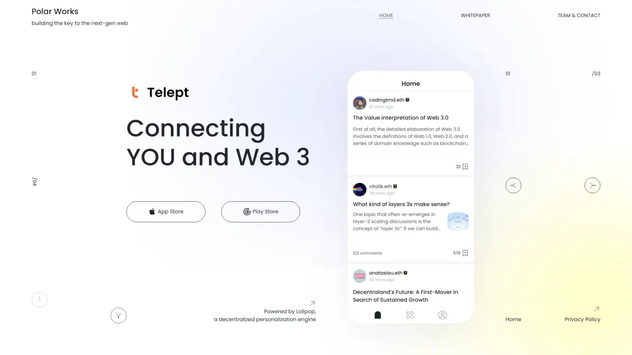 TeleptXYZ screenshot