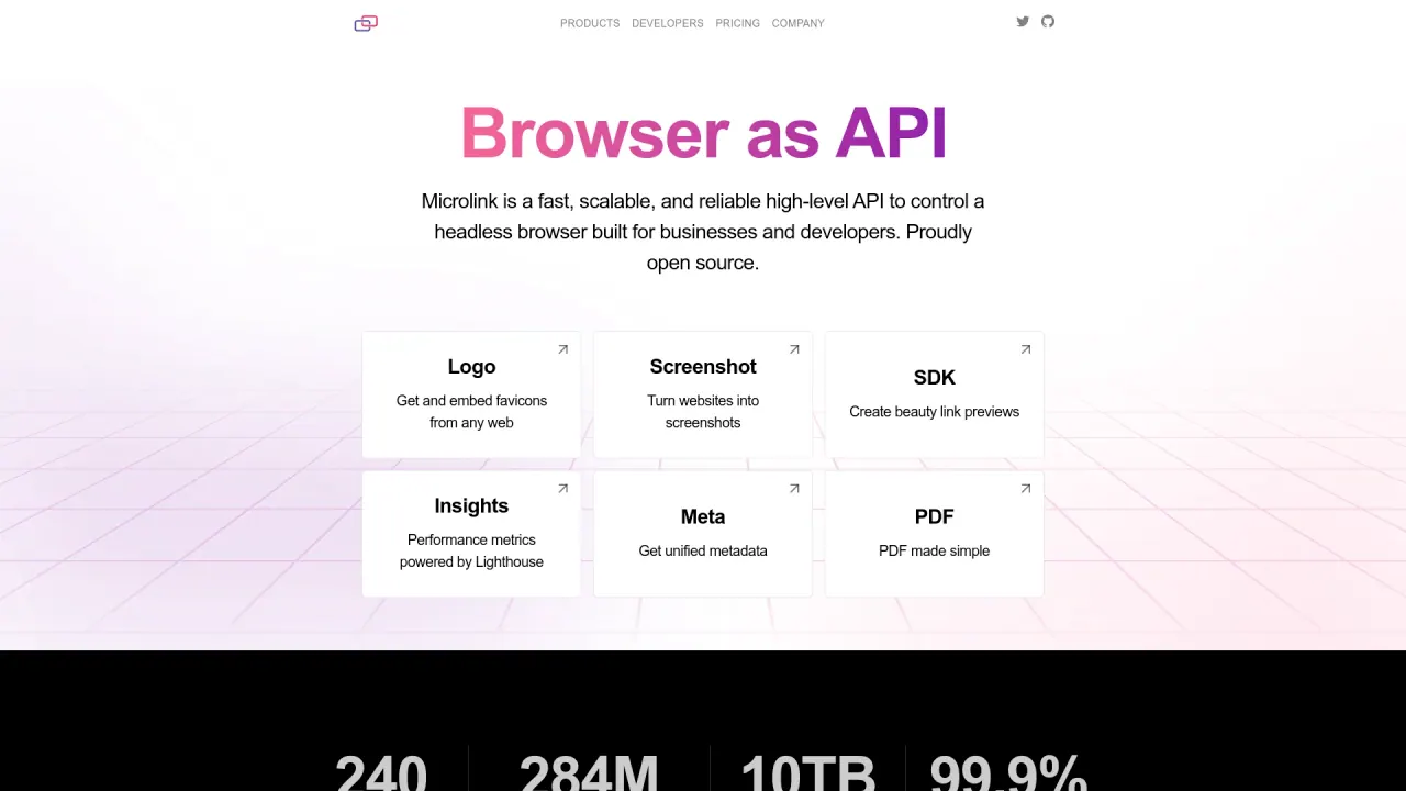 Microlink screenshot