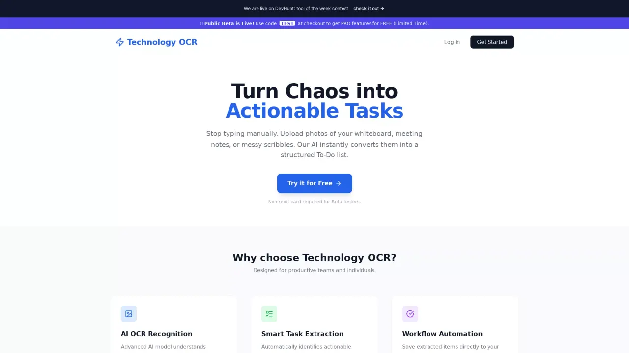 TechnologyOcr screenshot