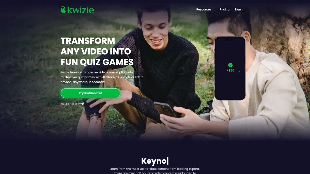 Kwizie screenshot